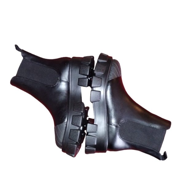 Truffle Collection Women's Chunky Exaggerated Sole Chelsea Boots, UK size 7 - Picture 7 of 11